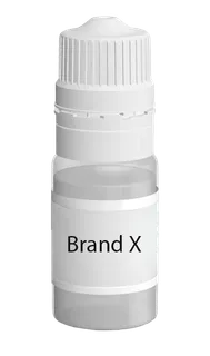 Generic multi-dose eye drop bottle