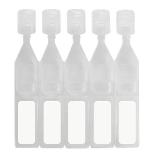 Single-use eye drop vials