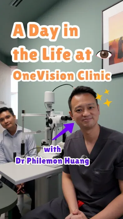 A peek into a day in the life with Dr Philemon Huang 👨‍⚕️👁️✨ Every consultation is centred on one goal: keeping eyes…